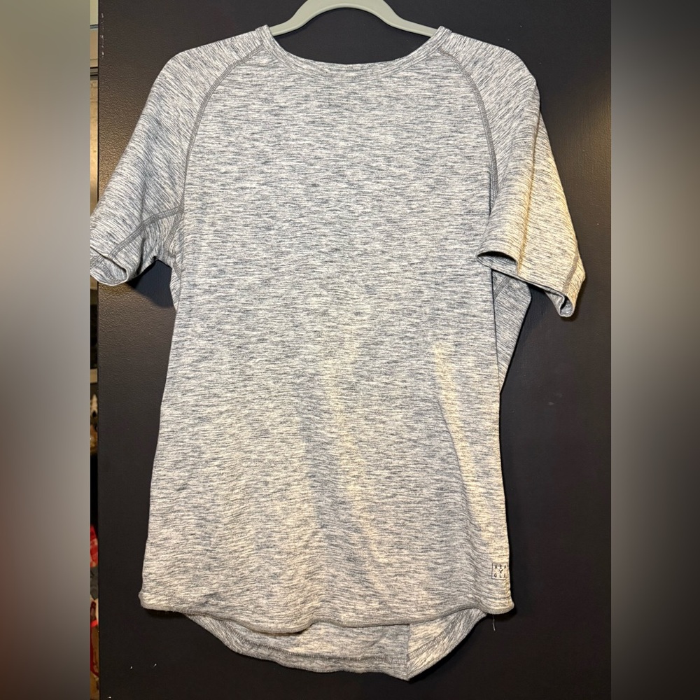 American Eagle Outfitters Heather Gray Men's Tee